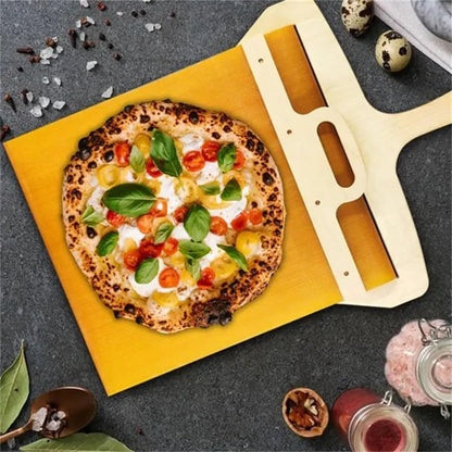 Sliding Pizza Peel Board – Non-Stick Pizza Transfer Shovel