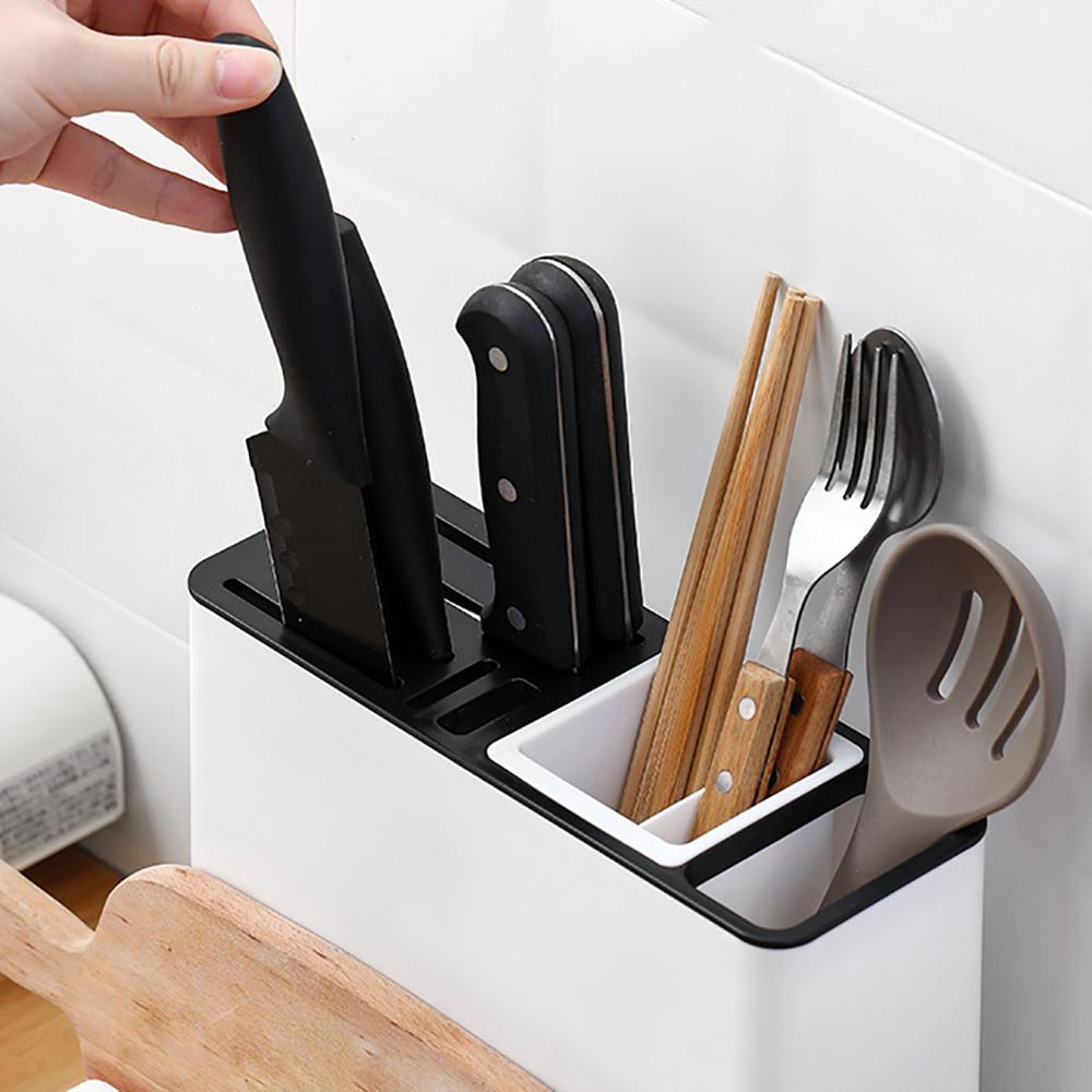 Kitchen Knife & Utensil Storage Holder – Space Saving Organizer
