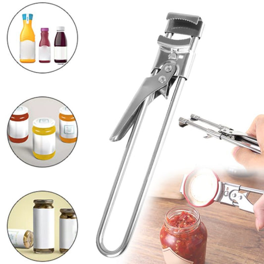 Adjustable Jar & Bottle Opener – Easy Grip Lid Remover