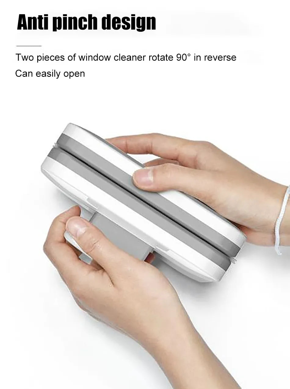 Magnetic Double-Sided Window Cleaner