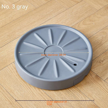 Rolling Plant Pot Tray – Mobile Flowerpot Stand with Wheels