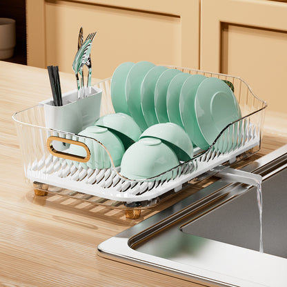 Multifunctional Kitchen Dish Drying Rack – Space Saving Drain Organizer