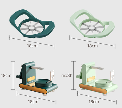 3-in-1 Hand Crank Apple Peeler, Slicer & Corer