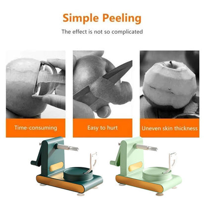 3-in-1 Hand Crank Apple Peeler, Slicer & Corer