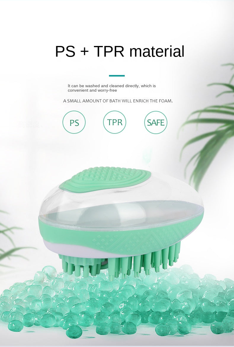 2-in-1 Pet Bath Brush & Massage Comb