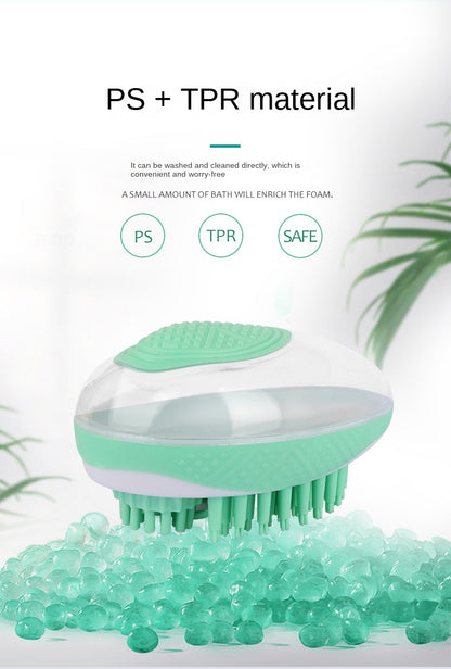 2-in-1 Pet Bath Brush & Massage Comb