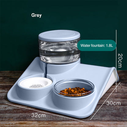 1.8L Automatic Pet Water Fountain – Flowing Water Dispenser for Dogs & Cats