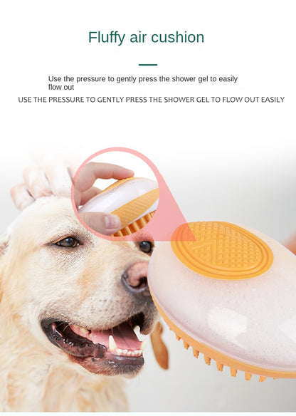 2-in-1 Pet Bath Brush & Massage Comb