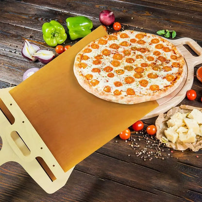 Sliding Pizza Peel Board – Non-Stick Pizza Transfer Shovel