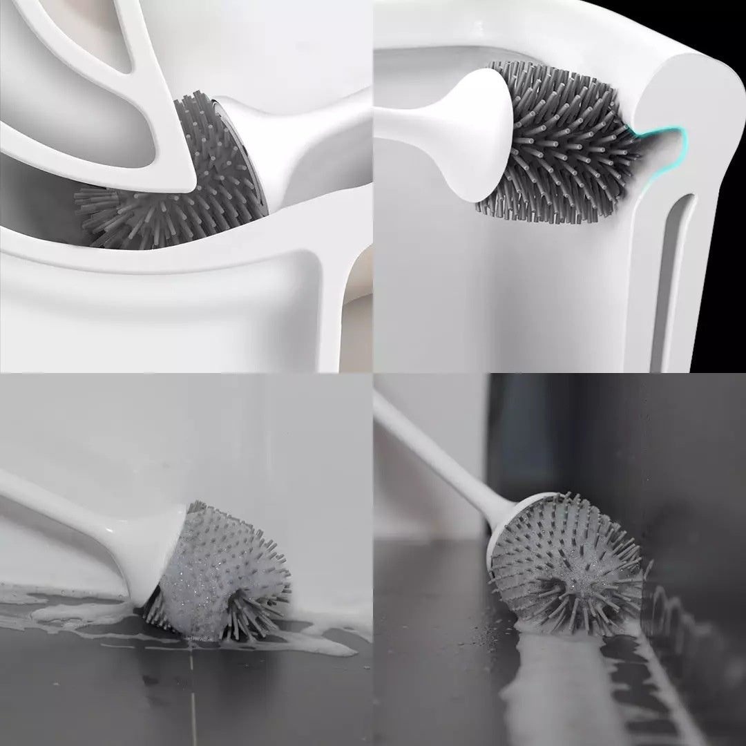 Electric Self-Rotating Toilet Cleaning Brush
