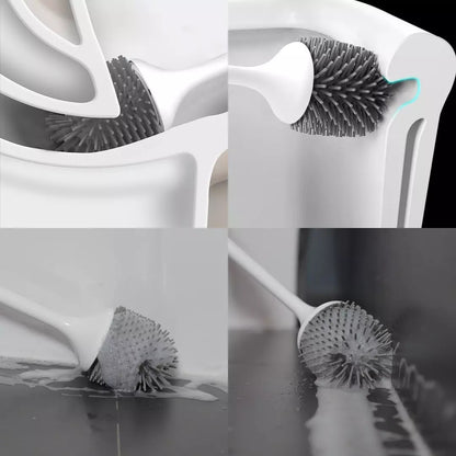 Electric Self-Rotating Toilet Cleaning Brush