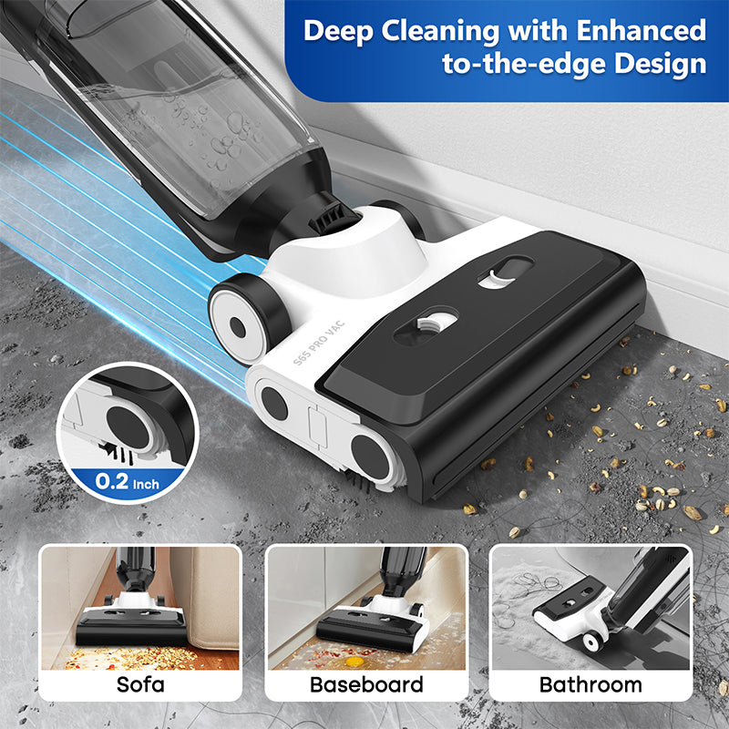 4-in-1 Steam Vacuum Mop – Wet, Dry, Vacuum & Self-Cleaning Floor Cleaner
