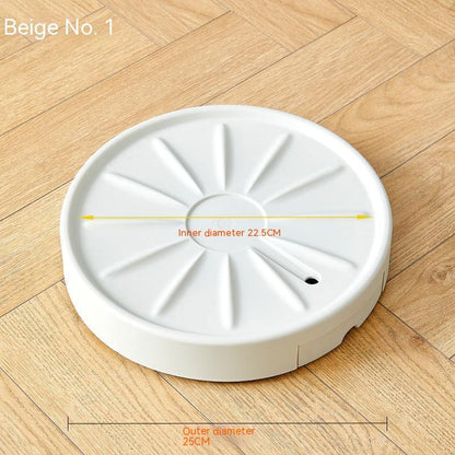 Rolling Plant Pot Tray – Mobile Flowerpot Stand with Wheels