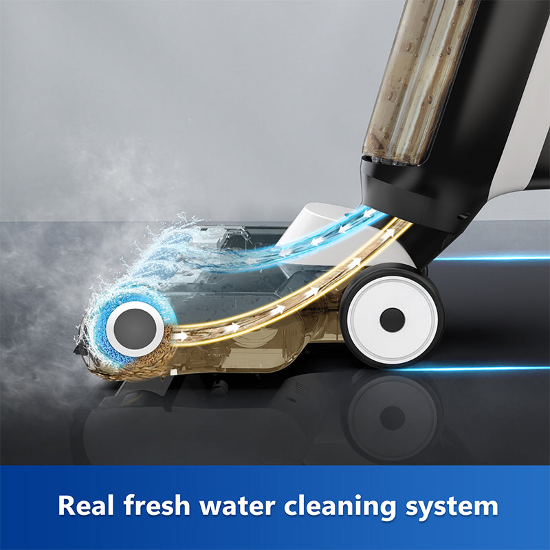 4-in-1 Steam Vacuum Mop – Wet, Dry, Vacuum & Self-Cleaning Floor Cleaner