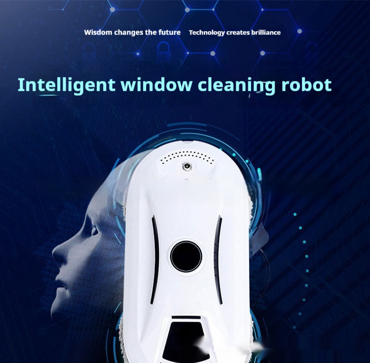 Automatic Window Cleaning Robot – Smart Glass Cleaner with Remote Control