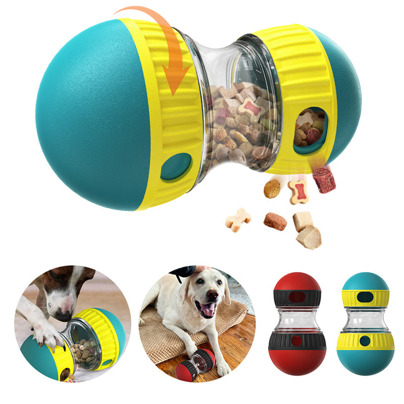 Interactive Treat Dispensing Dog Toy – Slow Feeder Puzzle Ball