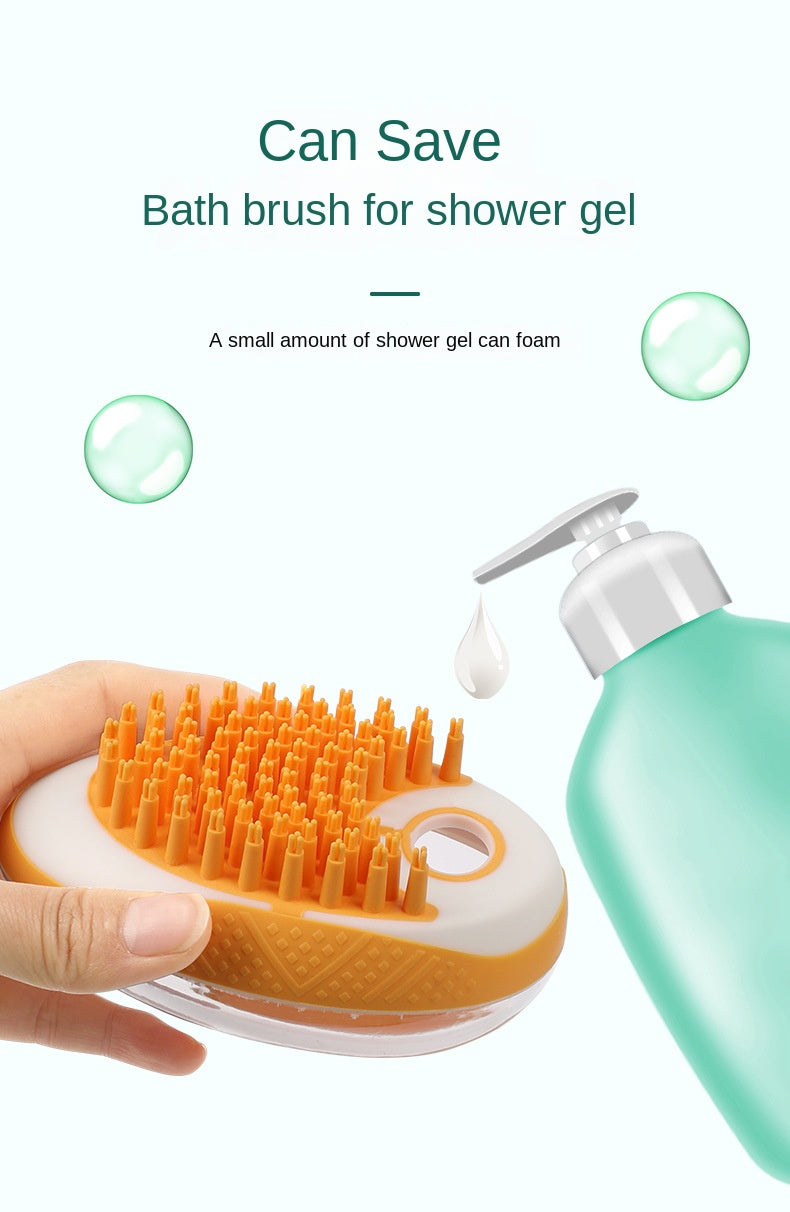 2-in-1 Pet Bath Brush & Massage Comb