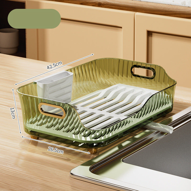 Multifunctional Kitchen Dish Drying Rack – Space Saving Drain Organizer
