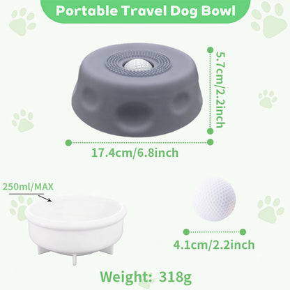 Slow Feed Dog Lick Bowl – Anti-Slip Feeding & Treat Bowl
