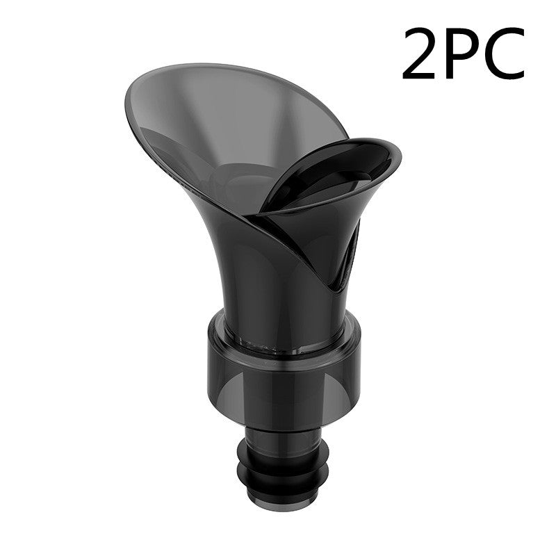 2-in-1 Wine Pourer & Fresh Keeping Stopper – Petal Design