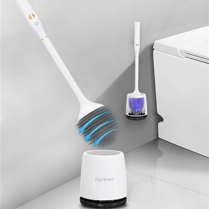Electric Self-Rotating Toilet Cleaning Brush
