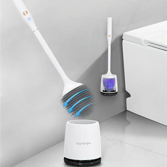 Electric Self-Rotating Toilet Cleaning Brush