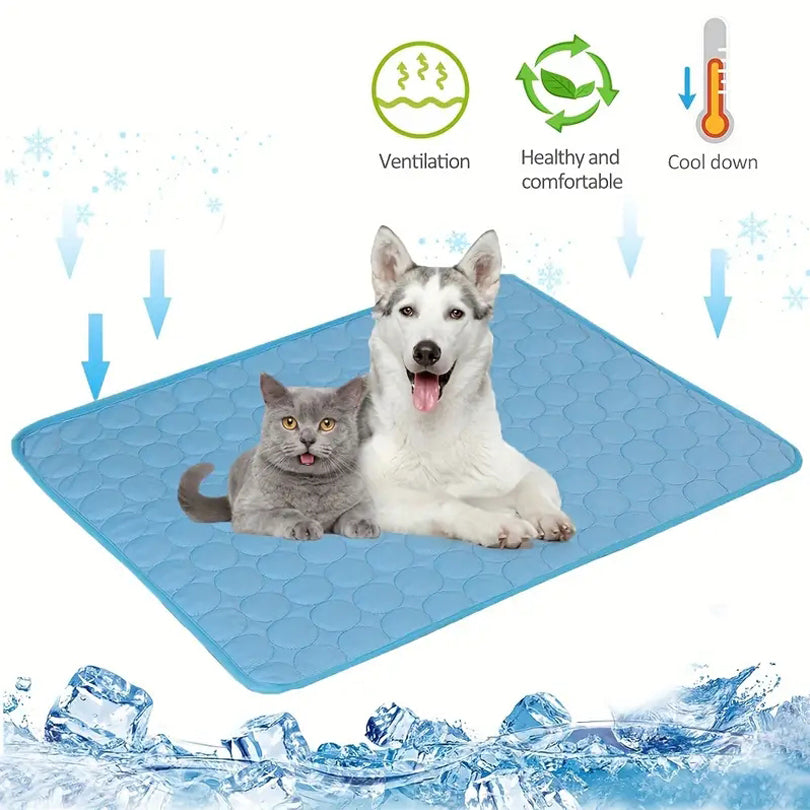 Pet Cooling Mat – Summer Cooling Pad for Dogs & Cats