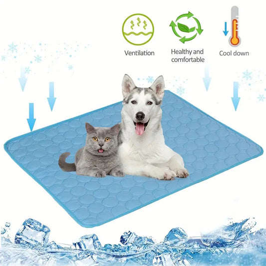 Pet Cooling Mat – Summer Cooling Pad for Dogs & Cats