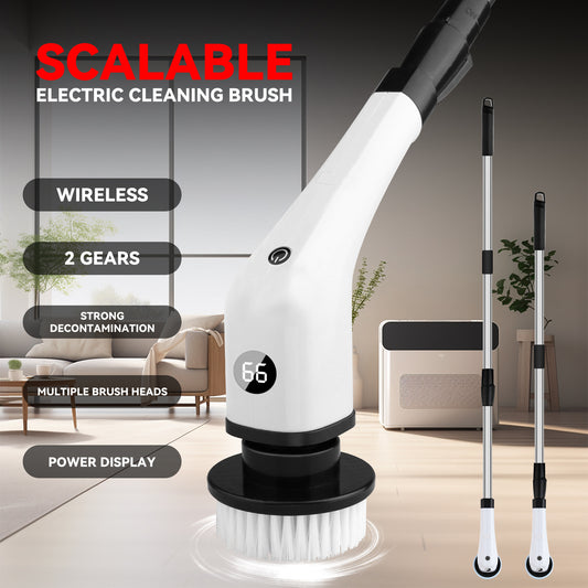 7-in-1 Electric Cleaning Brush – Multi-Purpose Power Scrubber